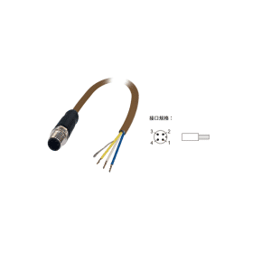 CC-Link针端+散线预铸连接器