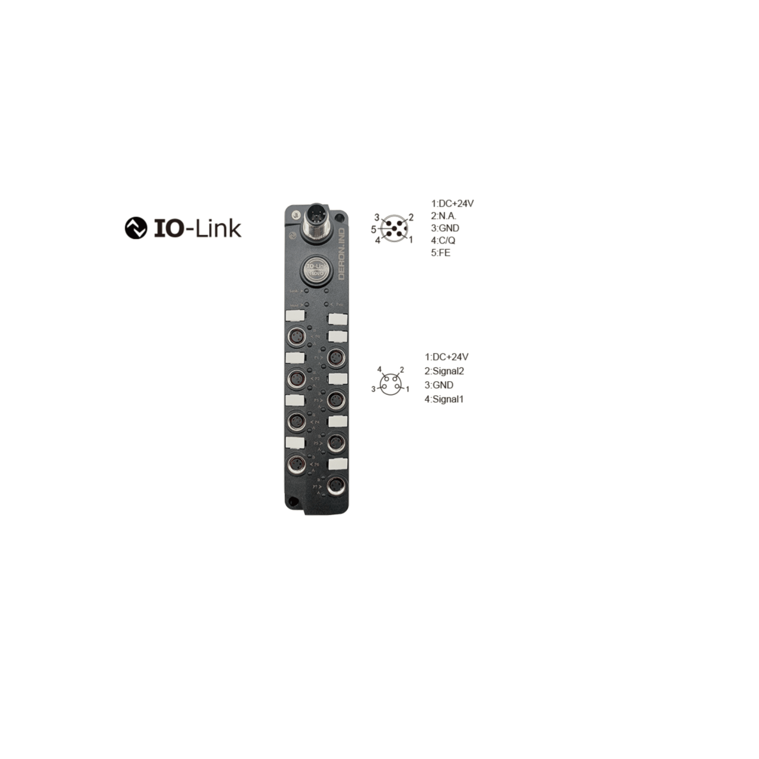 M8 IO-Link数字量可配置型模块