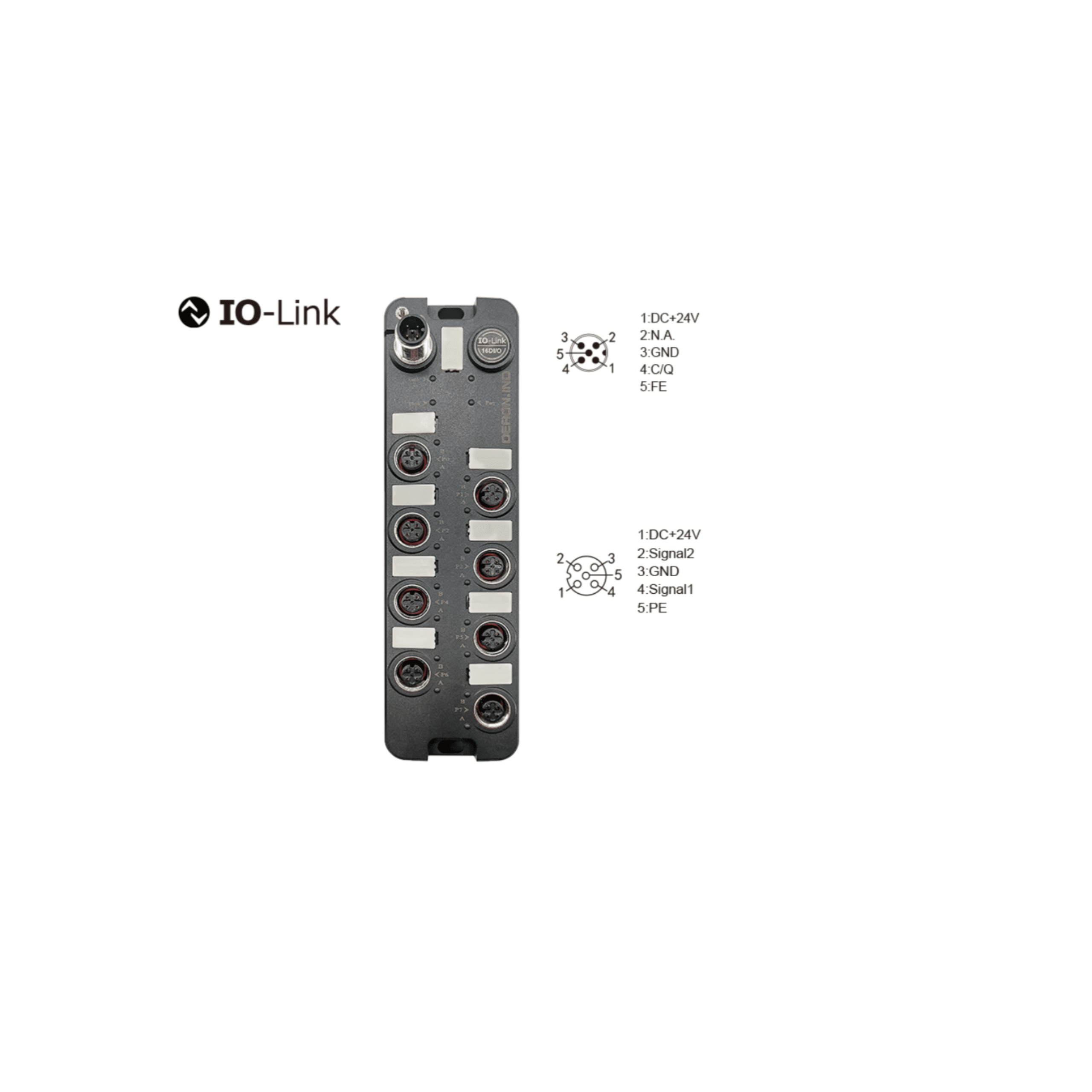 M12 IO-Link数字量可配置型模块